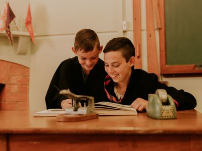 WPCC 1950s classroom