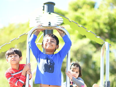 Elston Park playground - let the kids explore
