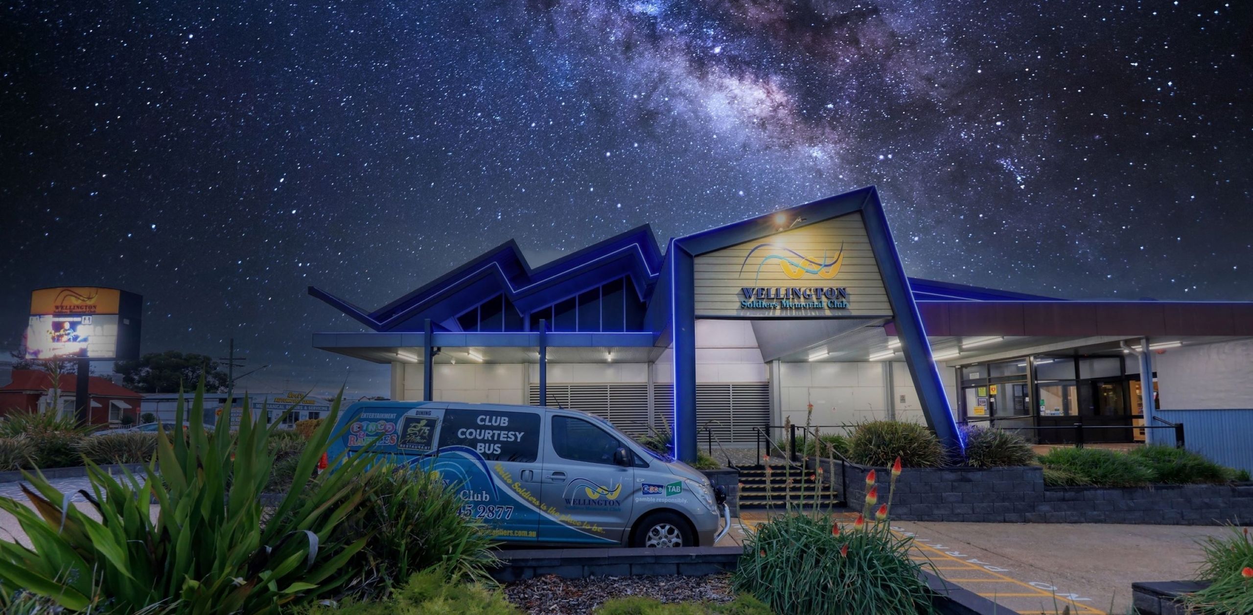 Wellington Soldiers Club Banner Web