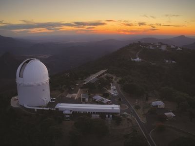 VISIT GWP WARRUMBUNGLES Siding Spring Observatory image via Filippo Rivetti