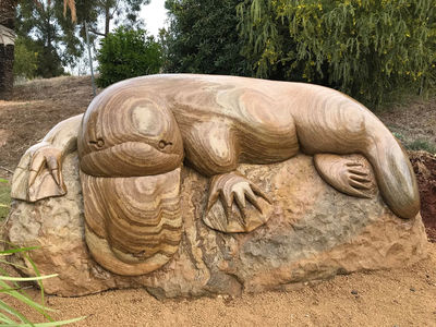 Elizabeth Park Sandstone Sclptures