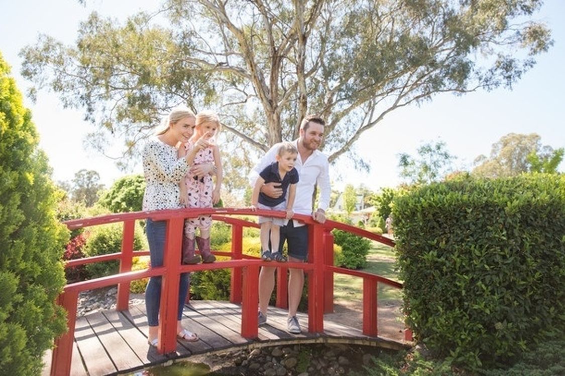 VISIT ITINERARIES Wellington Japenese Gardens Family Bridge