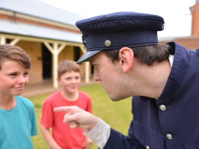 VISIT ATTRACTIONS Old Dubbo Gaol The Kids Will Love The Characters In Costume At Old Dubbo Gaol