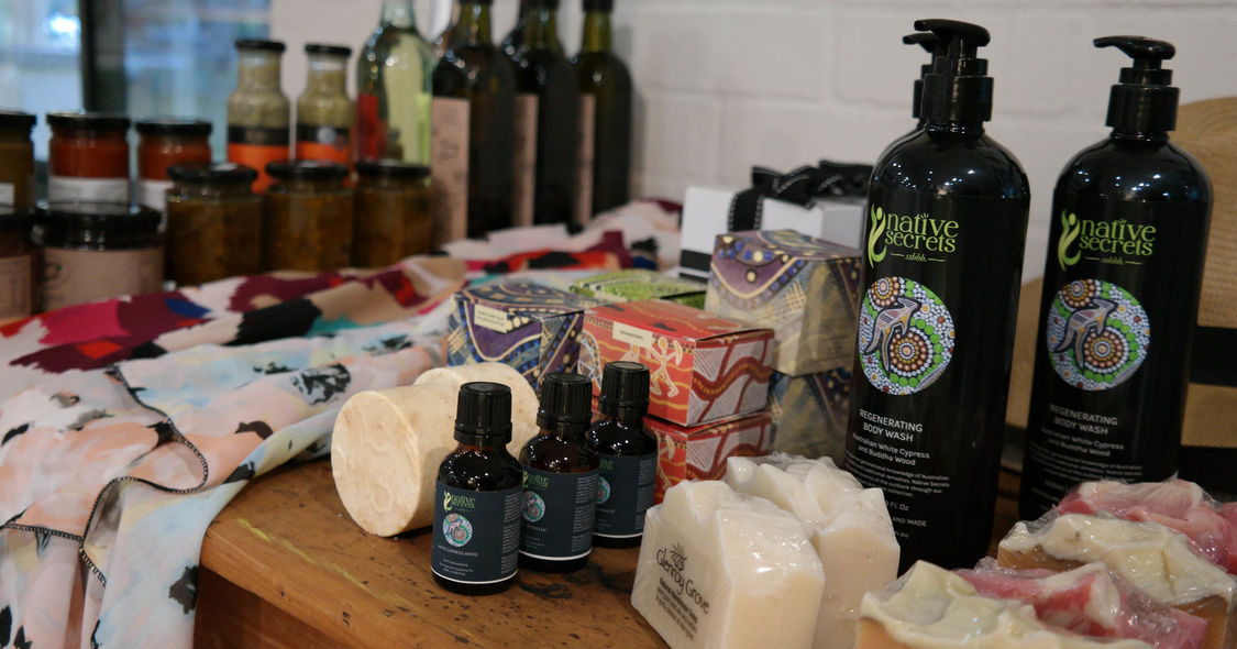 Check out the range of local produce at our Visitor Information Centre!