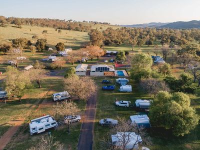 VISIT BUSINESSLISTING Wellington Caves Caravan Park Ariel