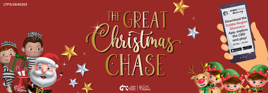 The Great Christmas Chase - Dubbo Region Discover App