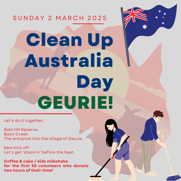 Clean Up Australia Day GEURIE