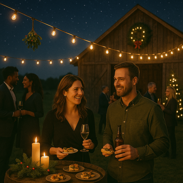 Mistletoe inspired image for council