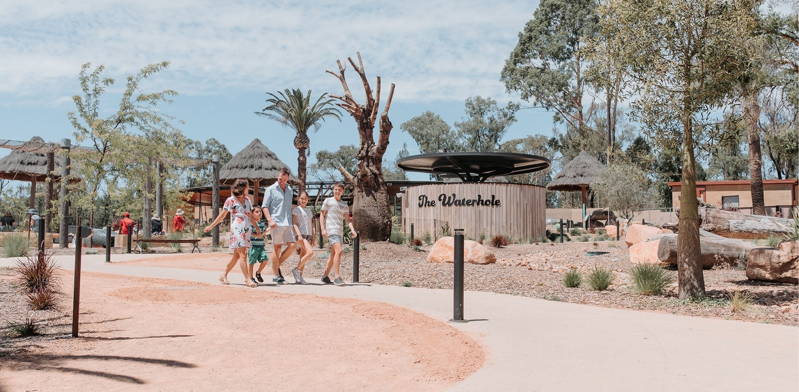 The Waterhole at Taronga Western Plains Zoo in Dubbo