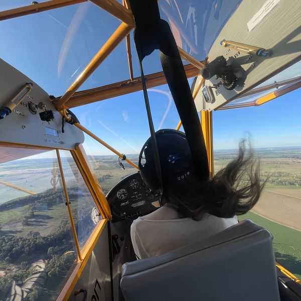 Flying with Grace