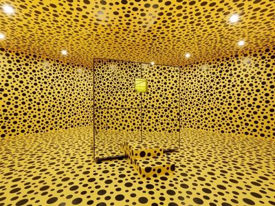 Yayoi Kusama THE SPIRITS OF THE PUMPKINS DESCENDED INTO THE HEAVENS web version